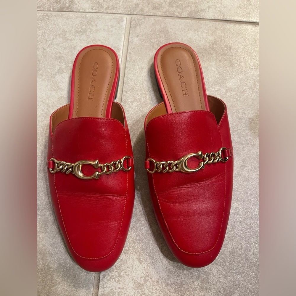 Red Coach flats